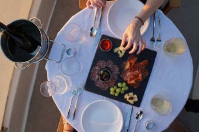 Dinner on a Boat