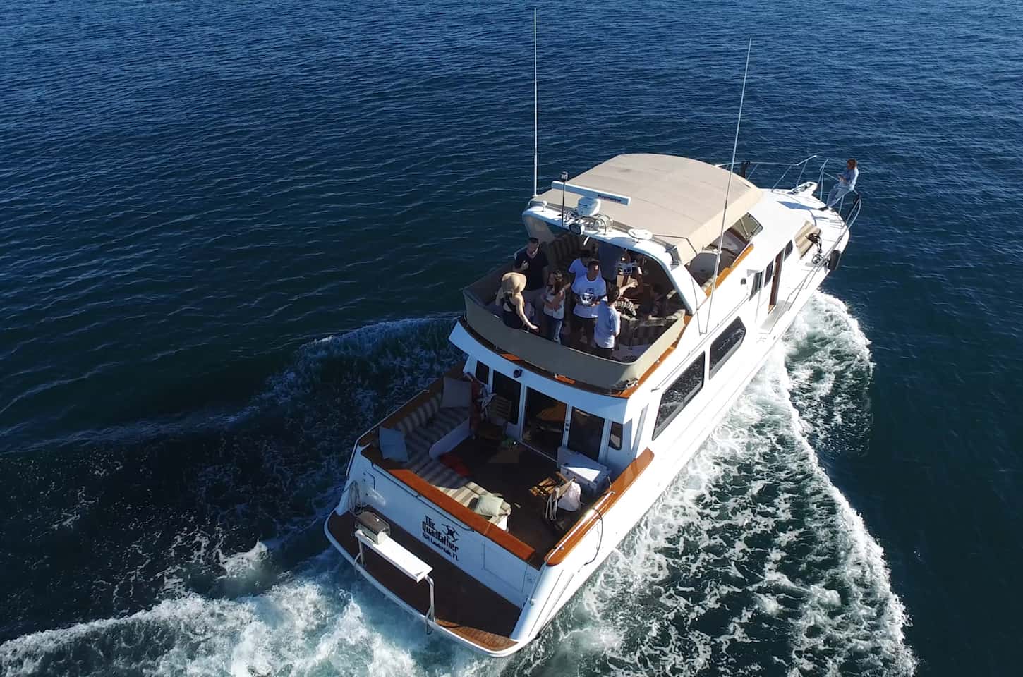 59' pilot house yacht - boat rental near me